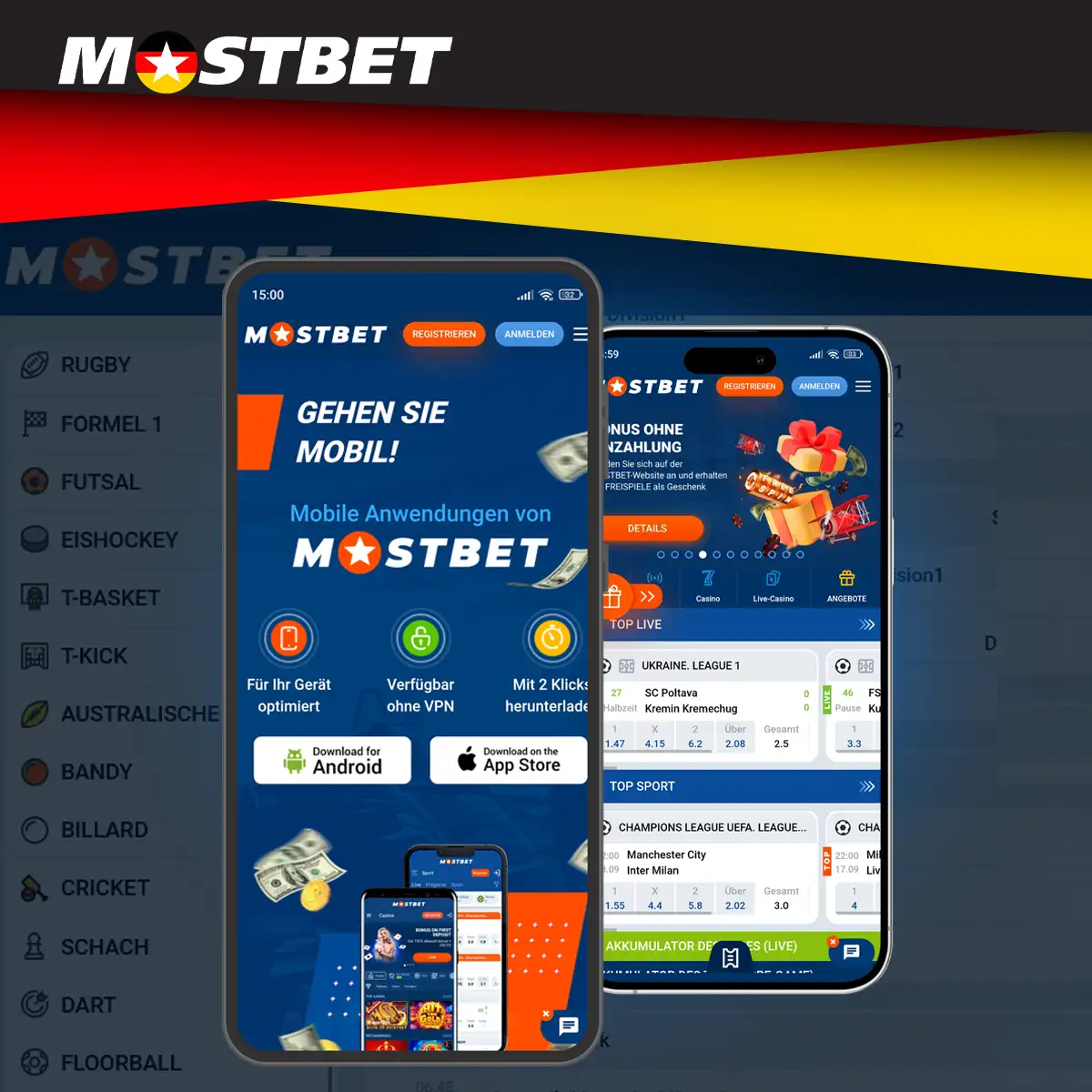 Mostbet Mobile App Übersicht für Android und iOS